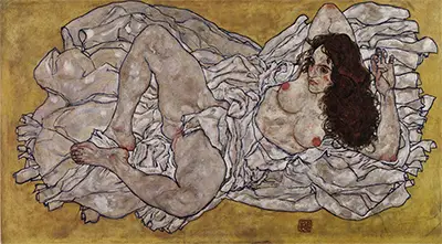 Reclining Woman Egon Schiele